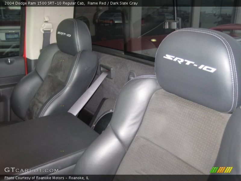  2004 Ram 1500 SRT-10 Regular Cab Dark Slate Gray Interior