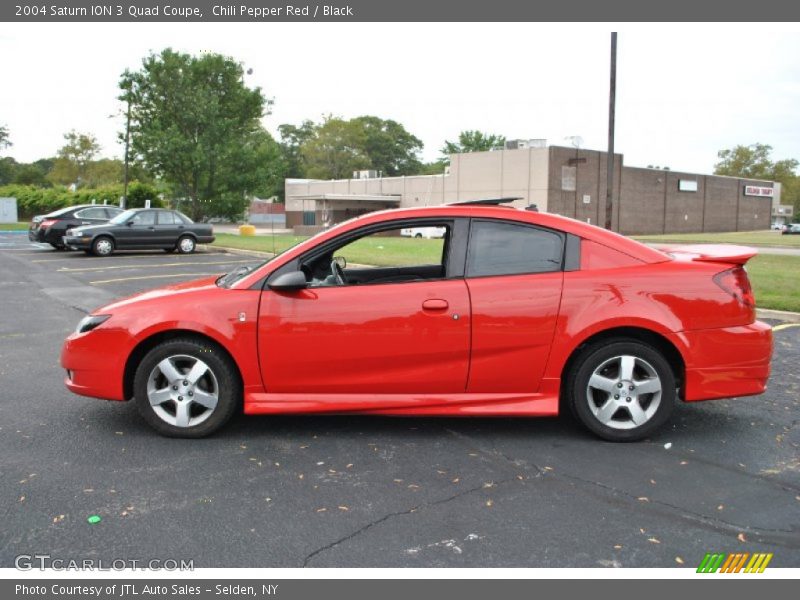  2004 ION 3 Quad Coupe Chili Pepper Red