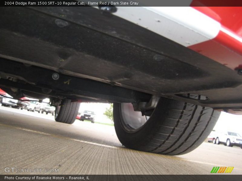 Flame Red / Dark Slate Gray 2004 Dodge Ram 1500 SRT-10 Regular Cab