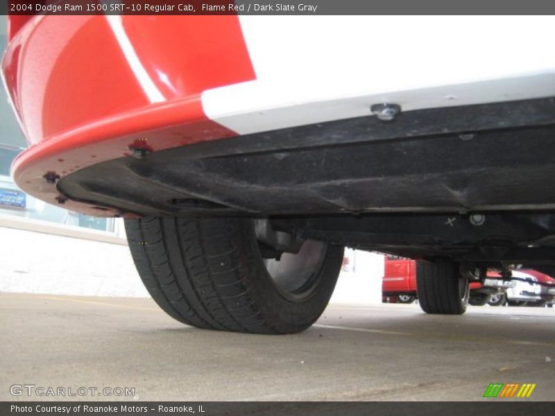 Flame Red / Dark Slate Gray 2004 Dodge Ram 1500 SRT-10 Regular Cab