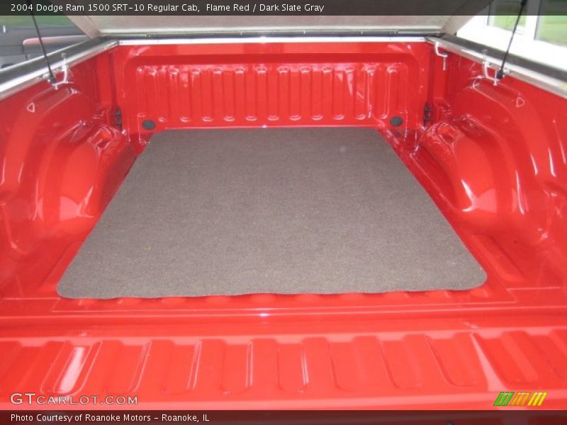 Flame Red / Dark Slate Gray 2004 Dodge Ram 1500 SRT-10 Regular Cab
