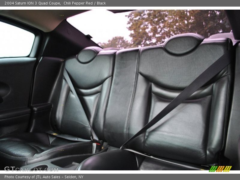 Rear Seat of 2004 ION 3 Quad Coupe