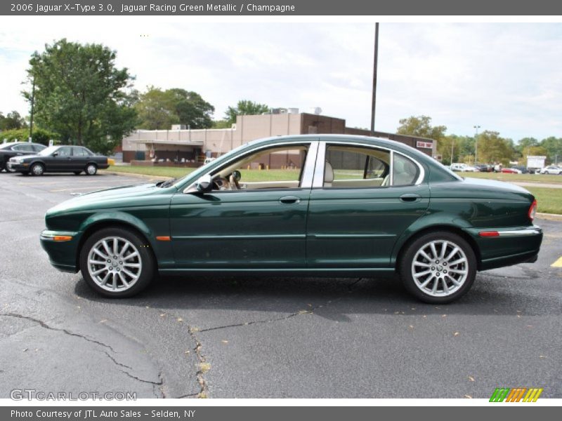  2006 X-Type 3.0 Jaguar Racing Green Metallic