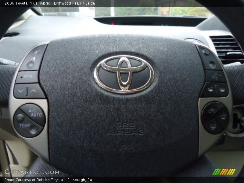 Driftwood Pearl / Beige 2006 Toyota Prius Hybrid