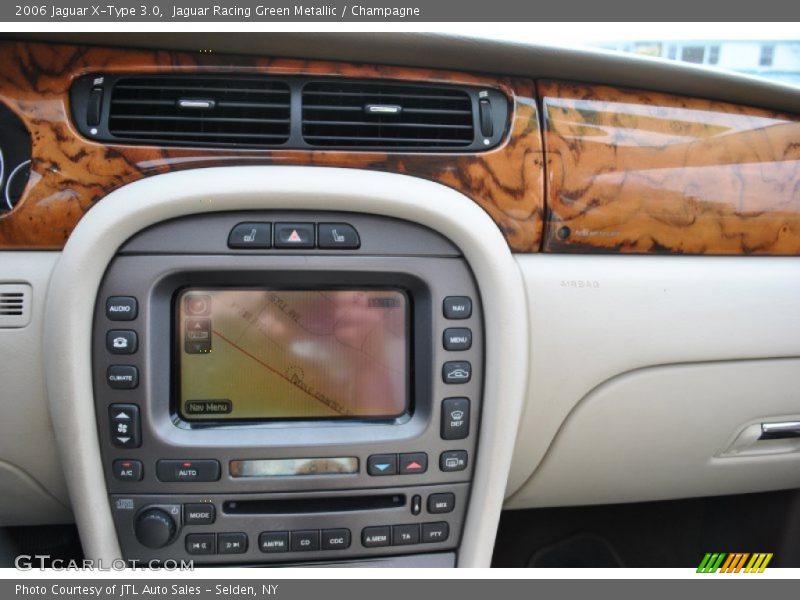 Jaguar Racing Green Metallic / Champagne 2006 Jaguar X-Type 3.0
