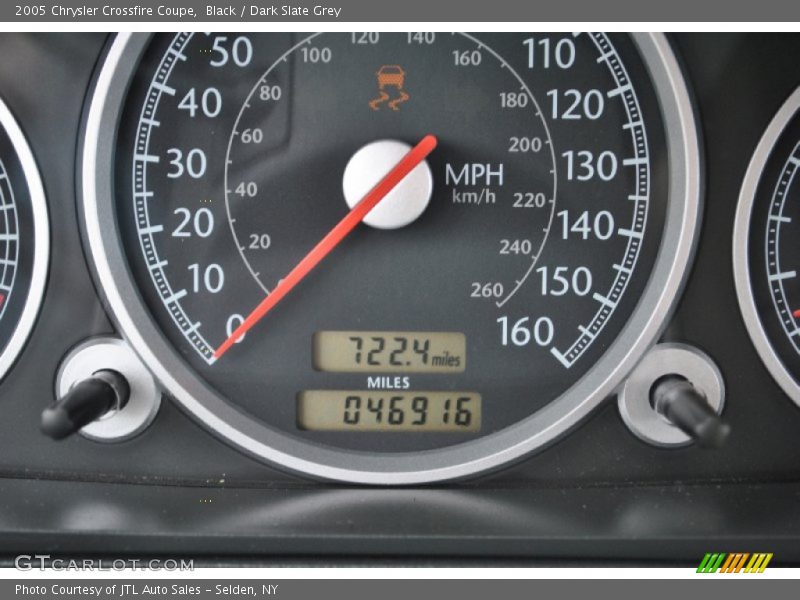 Black / Dark Slate Grey 2005 Chrysler Crossfire Coupe