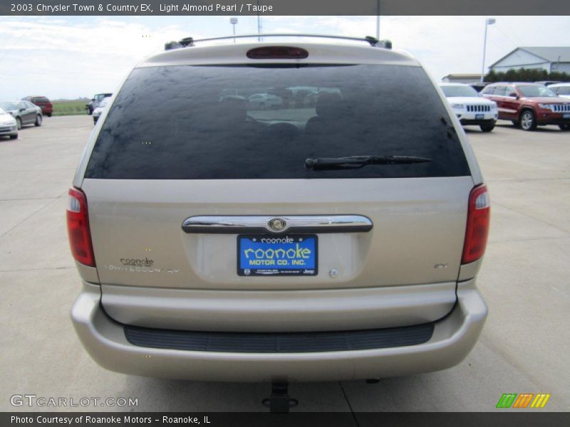 Light Almond Pearl / Taupe 2003 Chrysler Town & Country EX