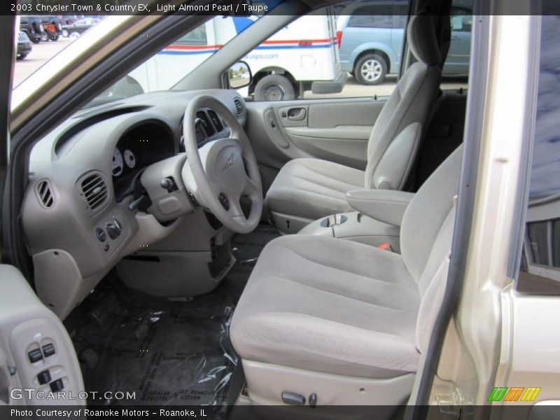  2003 Town & Country EX Taupe Interior
