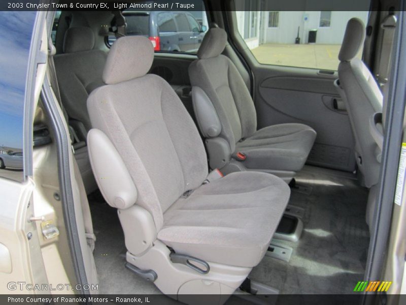 Rear Seat of 2003 Town & Country EX