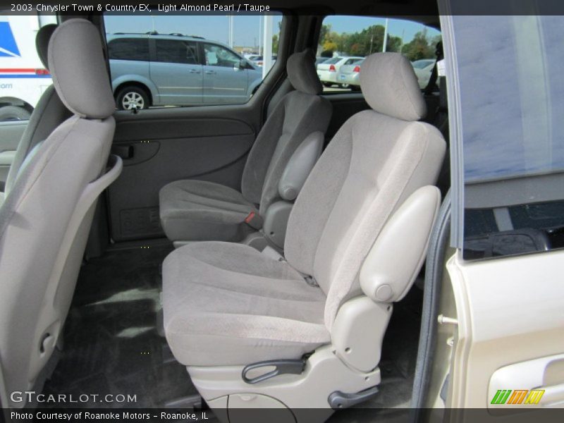 Rear Seat of 2003 Town & Country EX