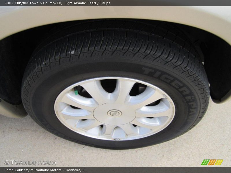 Light Almond Pearl / Taupe 2003 Chrysler Town & Country EX