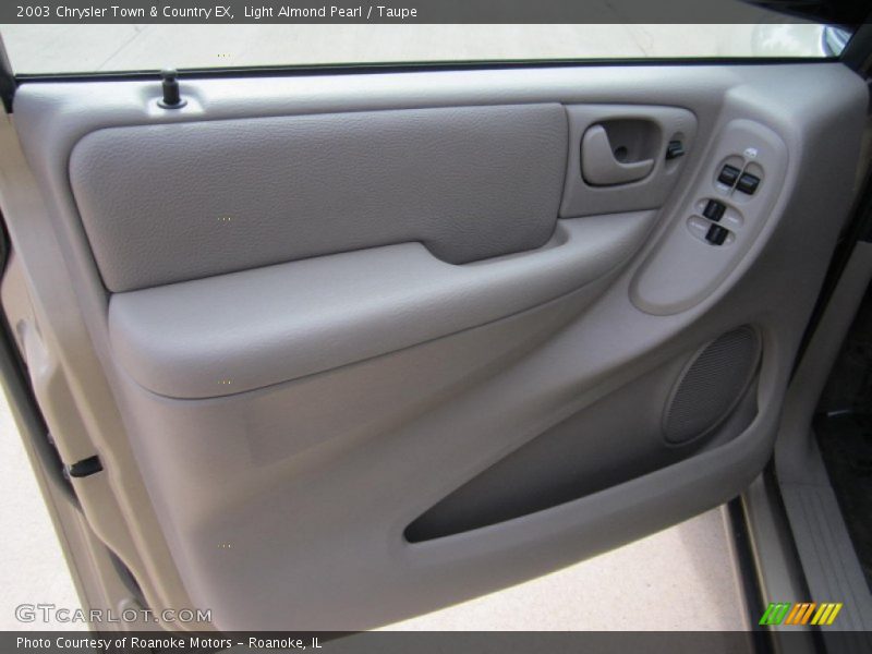 Light Almond Pearl / Taupe 2003 Chrysler Town & Country EX