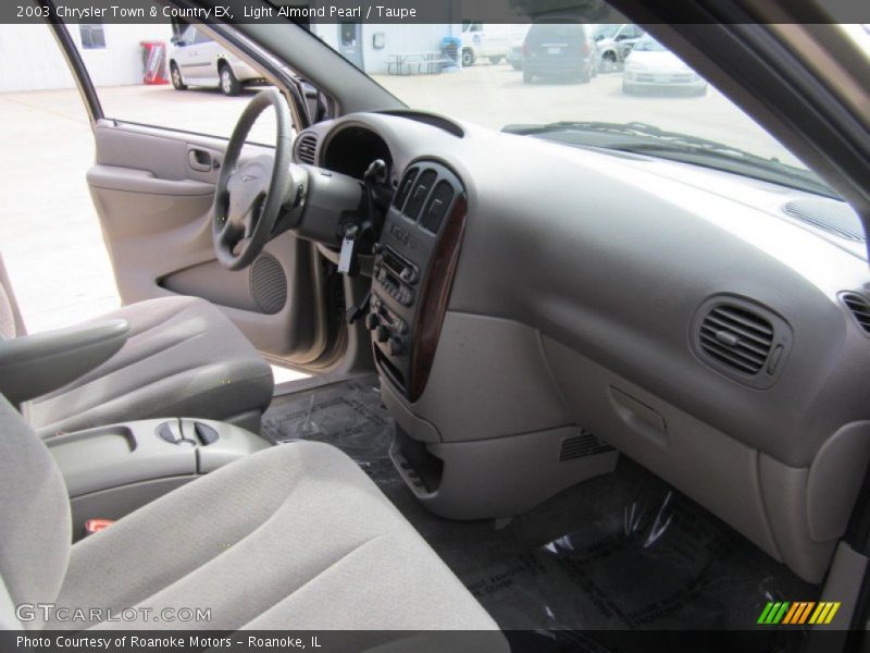 Light Almond Pearl / Taupe 2003 Chrysler Town & Country EX