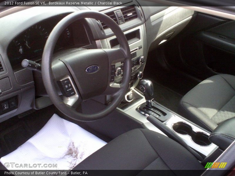 Bordeaux Reserve Metallic / Charcoal Black 2012 Ford Fusion SE V6
