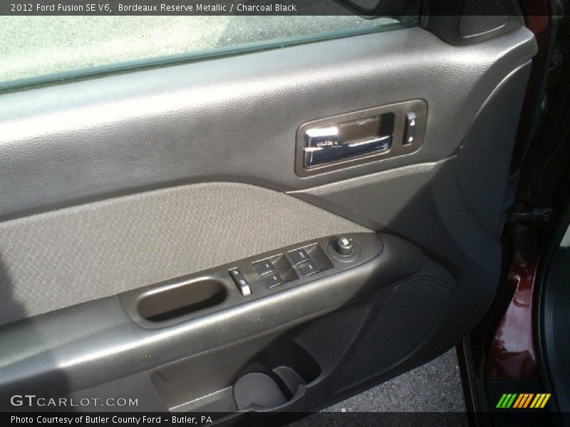 Bordeaux Reserve Metallic / Charcoal Black 2012 Ford Fusion SE V6