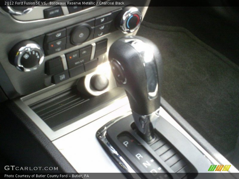 Bordeaux Reserve Metallic / Charcoal Black 2012 Ford Fusion SE V6