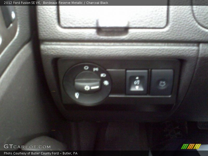 Bordeaux Reserve Metallic / Charcoal Black 2012 Ford Fusion SE V6
