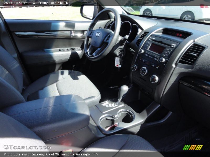 Ebony Black / Black 2013 Kia Sorento LX