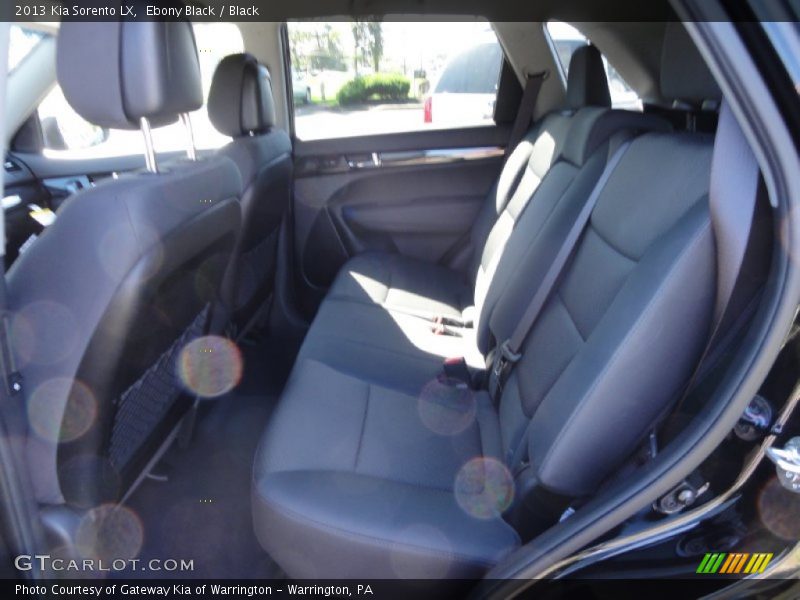 Ebony Black / Black 2013 Kia Sorento LX