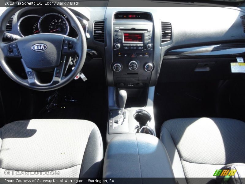 Ebony Black / Black 2013 Kia Sorento LX
