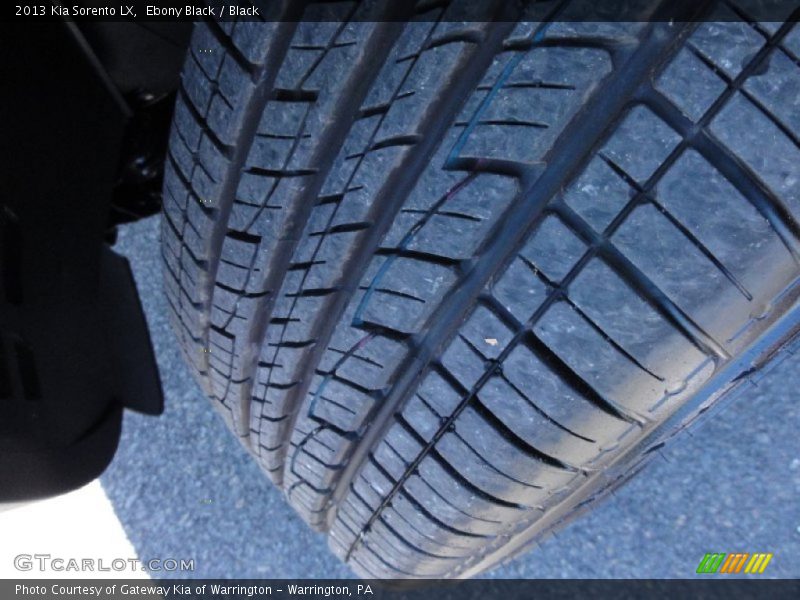 Ebony Black / Black 2013 Kia Sorento LX
