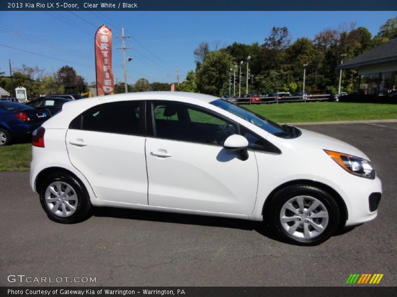  2013 Rio LX 5-Door Clear White