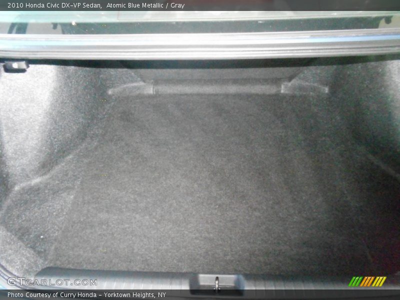 Atomic Blue Metallic / Gray 2010 Honda Civic DX-VP Sedan