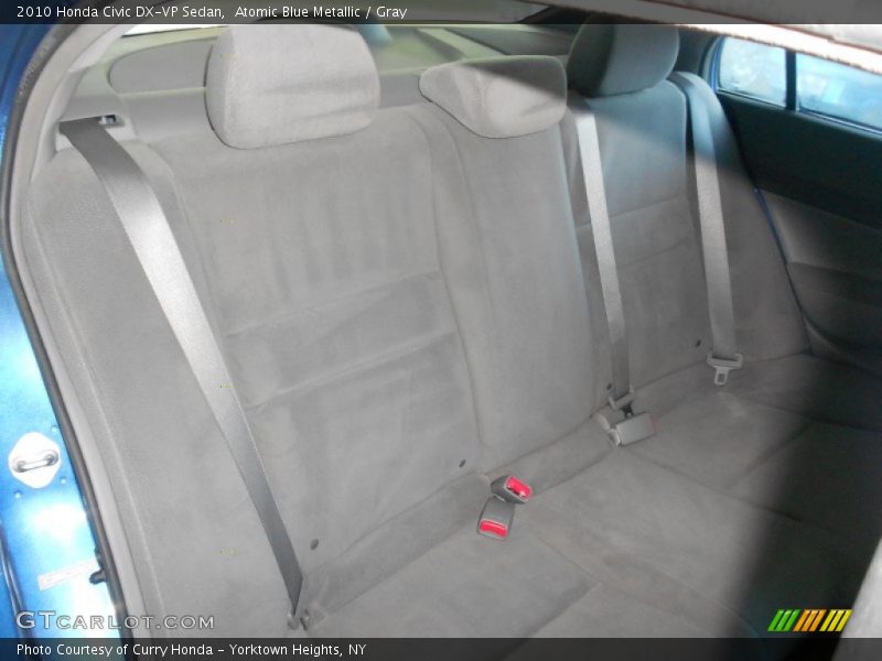 Atomic Blue Metallic / Gray 2010 Honda Civic DX-VP Sedan