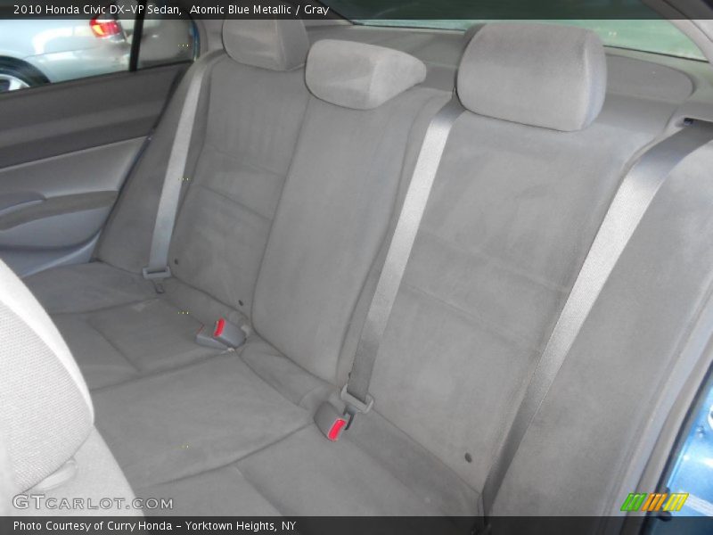 Atomic Blue Metallic / Gray 2010 Honda Civic DX-VP Sedan