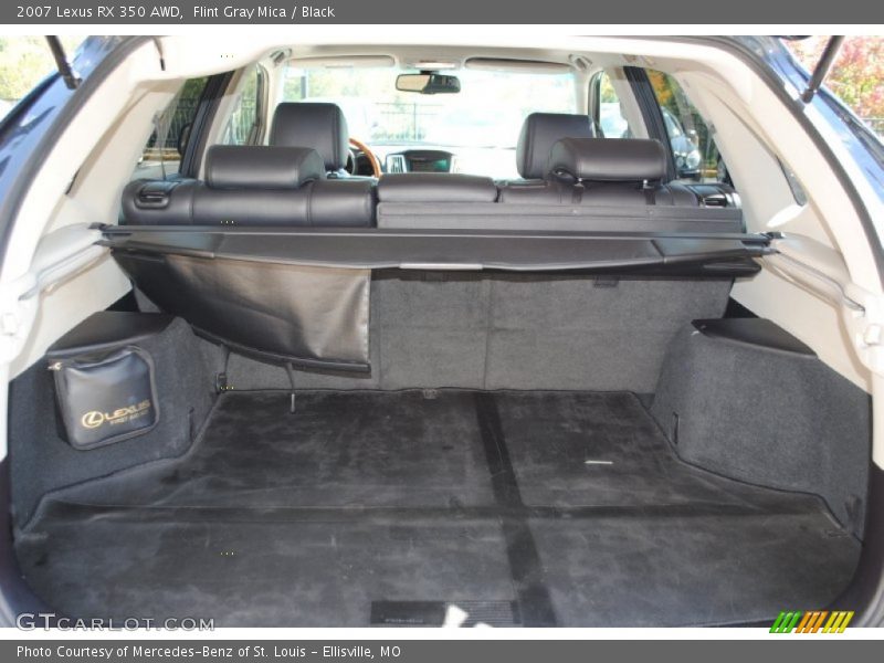 Flint Gray Mica / Black 2007 Lexus RX 350 AWD