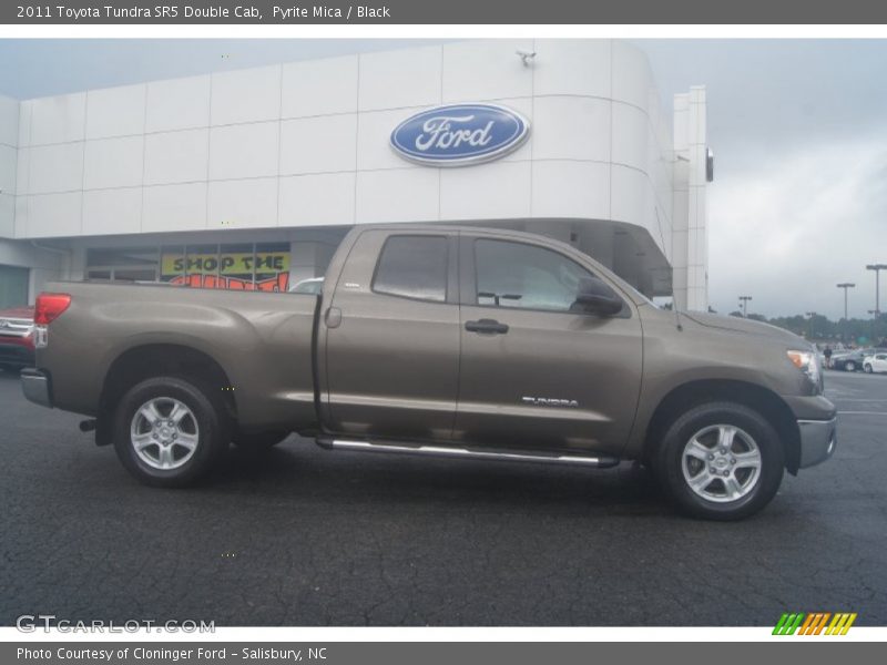 Pyrite Mica / Black 2011 Toyota Tundra SR5 Double Cab