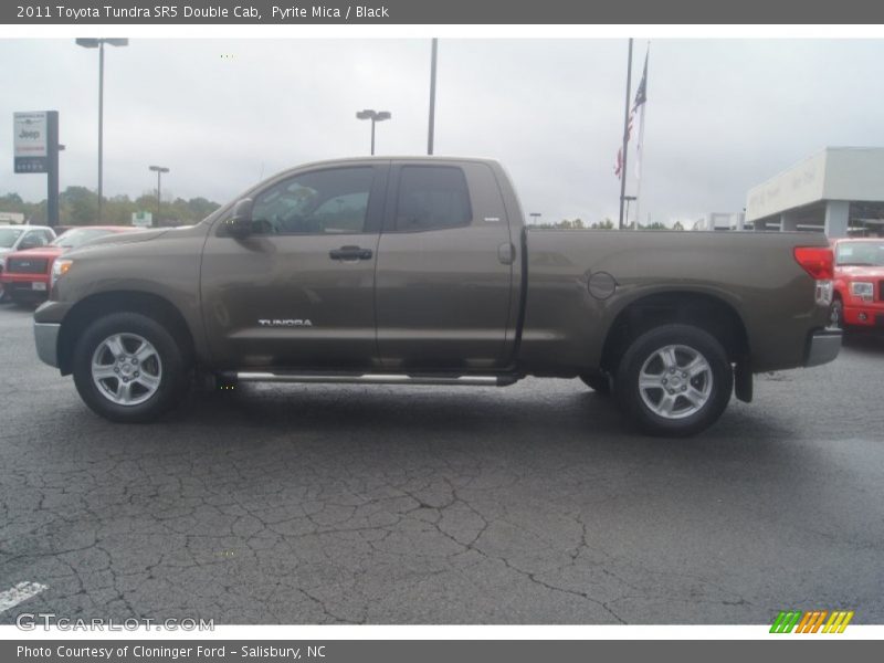 Pyrite Mica / Black 2011 Toyota Tundra SR5 Double Cab