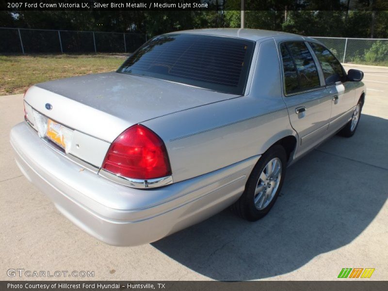 Silver Birch Metallic / Medium Light Stone 2007 Ford Crown Victoria LX