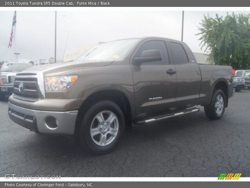 Pyrite Mica / Black 2011 Toyota Tundra SR5 Double Cab