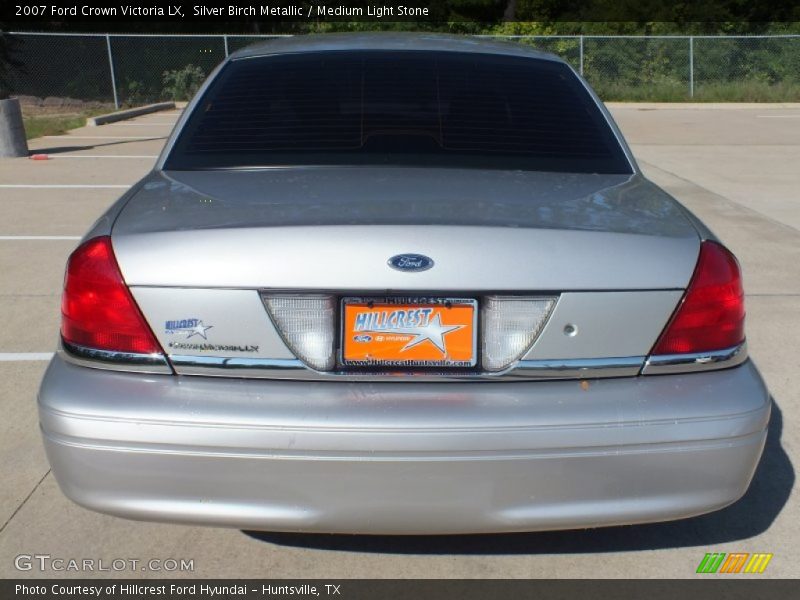 Silver Birch Metallic / Medium Light Stone 2007 Ford Crown Victoria LX
