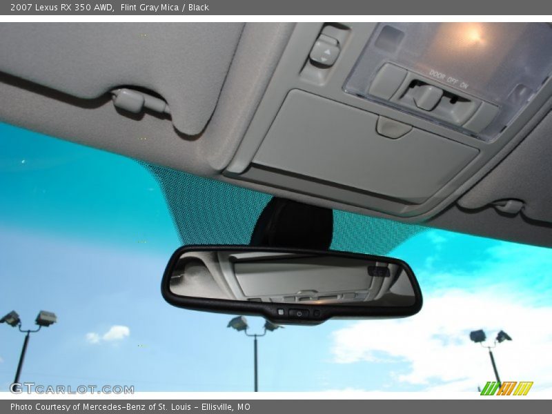 Flint Gray Mica / Black 2007 Lexus RX 350 AWD