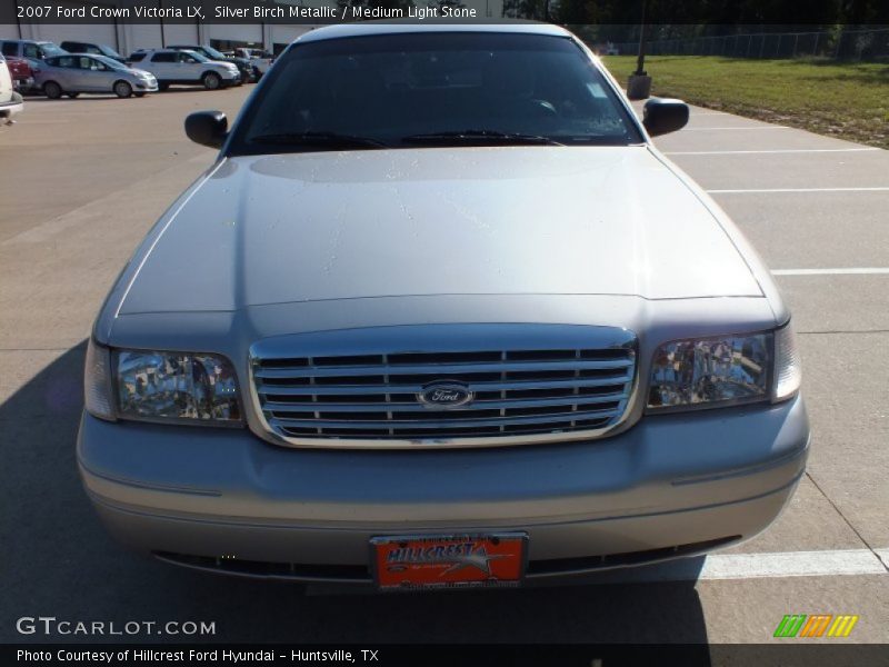 Silver Birch Metallic / Medium Light Stone 2007 Ford Crown Victoria LX