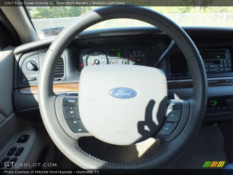 Silver Birch Metallic / Medium Light Stone 2007 Ford Crown Victoria LX
