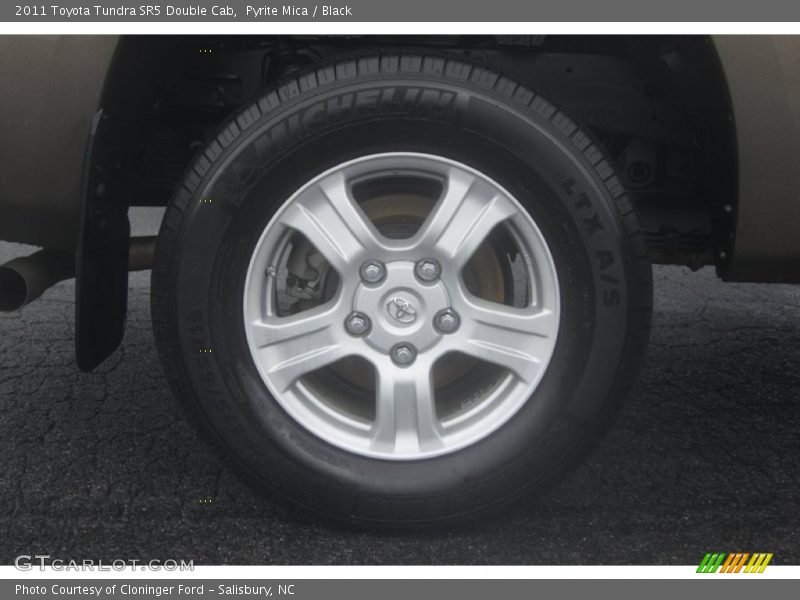 Pyrite Mica / Black 2011 Toyota Tundra SR5 Double Cab