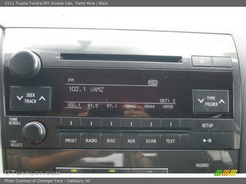Pyrite Mica / Black 2011 Toyota Tundra SR5 Double Cab