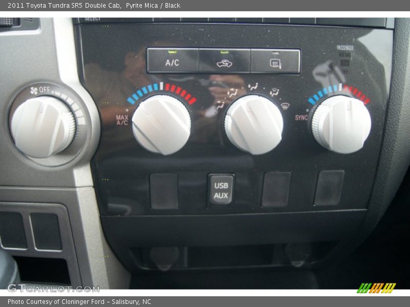 Pyrite Mica / Black 2011 Toyota Tundra SR5 Double Cab