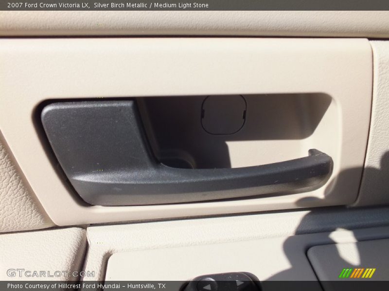 Silver Birch Metallic / Medium Light Stone 2007 Ford Crown Victoria LX