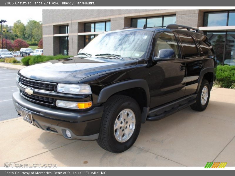 Black / Tan/Neutral 2006 Chevrolet Tahoe Z71 4x4