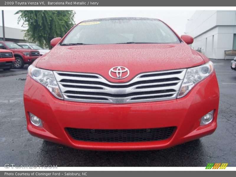 Barcelona Red Metallic / Ivory 2009 Toyota Venza V6