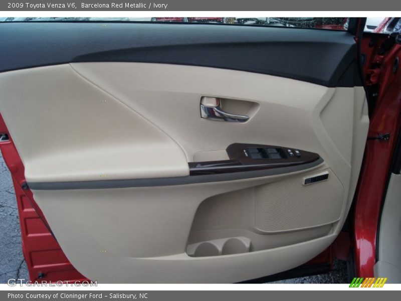 Barcelona Red Metallic / Ivory 2009 Toyota Venza V6