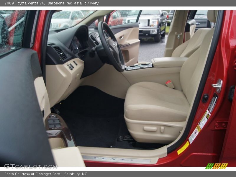 Barcelona Red Metallic / Ivory 2009 Toyota Venza V6