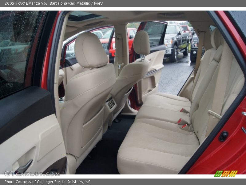 Barcelona Red Metallic / Ivory 2009 Toyota Venza V6