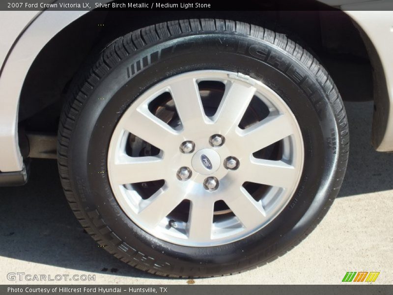 Silver Birch Metallic / Medium Light Stone 2007 Ford Crown Victoria LX