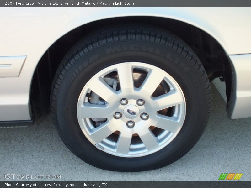 Silver Birch Metallic / Medium Light Stone 2007 Ford Crown Victoria LX