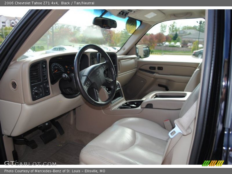 Black / Tan/Neutral 2006 Chevrolet Tahoe Z71 4x4